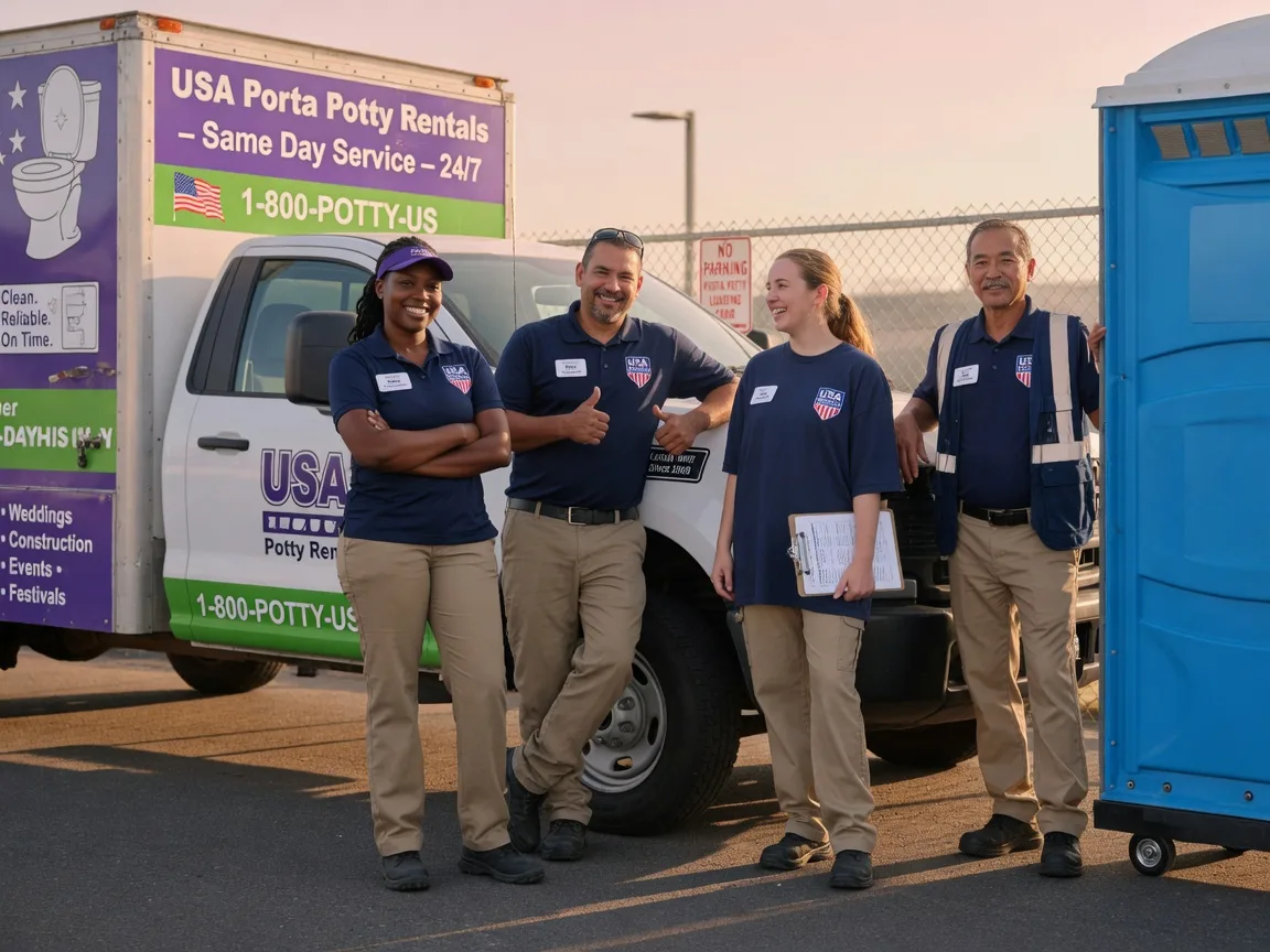 Porta Potty Rental company in Castor, LA